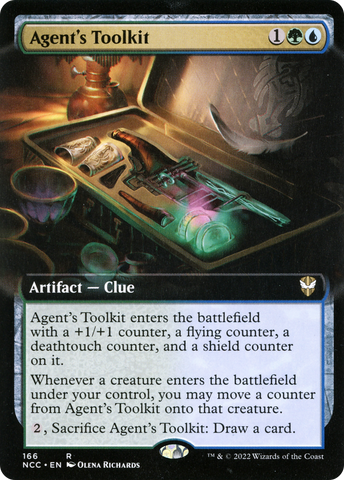 Agent's Toolkit (Extended Art) (NCC-166)  - New Capenna Commander: (Extended Art)