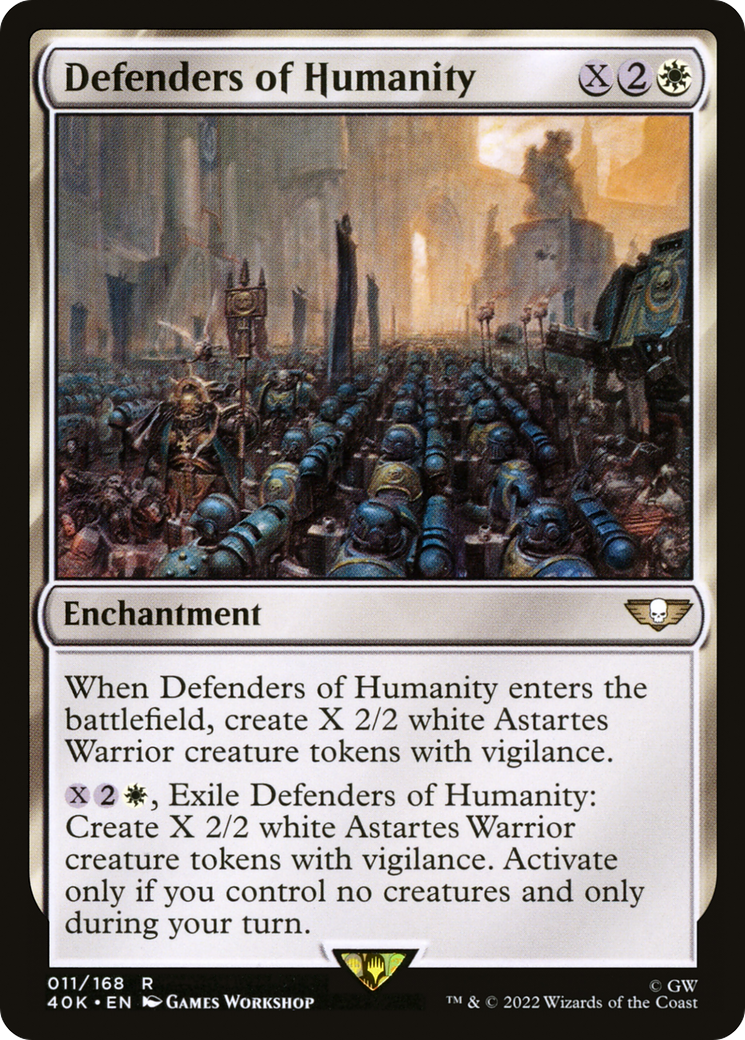 Defenders of Humanity (40K-011)  - Warhammer 40,000 Commander
