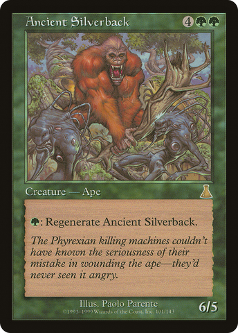 Ancient Silverback (UDS-101)  Foil - Urza's Destiny