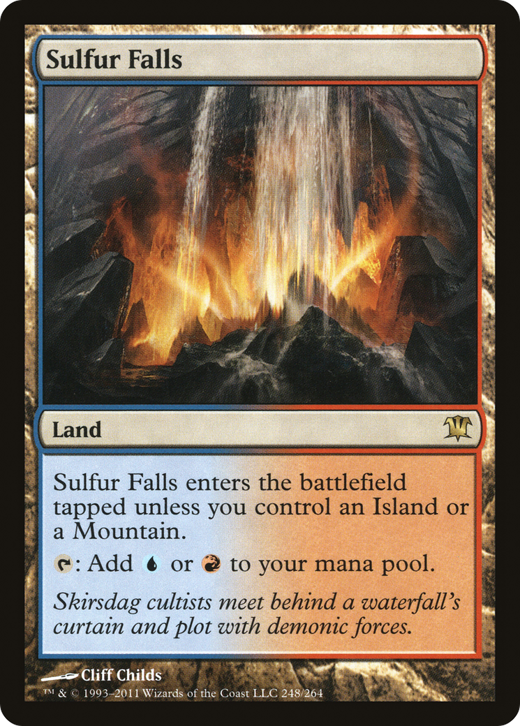 Sulfur Falls (ISD-248)  Foil - Innistrad