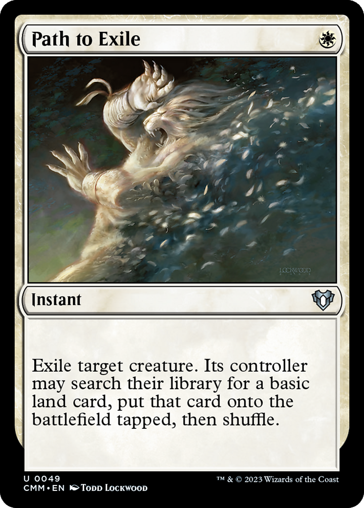 Path to Exile (CMM-049)  Foil - Commander Masters