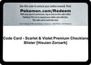 Code Card  SV01 Scarlet & Violet Base Set - Code Card