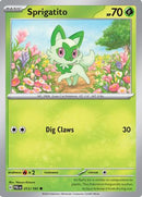 Sprigatito 013/193 - Reverse Holofoil SV02 Paldea Evolved