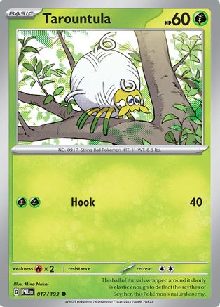 Tarountula 017/193  SV02 Paldea Evolved