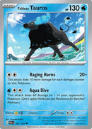 Paldean Tauros 041/193 - Reverse Holofoil SV02 Paldea Evolved
