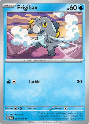 Frigibax 057/193 - Reverse Holofoil SV02 Paldea Evolved
