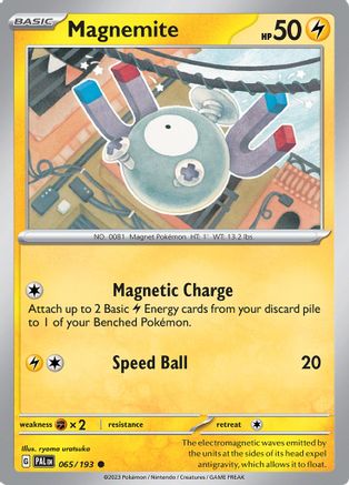 Magnemite 065  SV02 Paldea Evolved