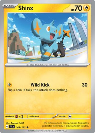 Shinx 069/193 - Reverse Holofoil SV02 Paldea Evolved