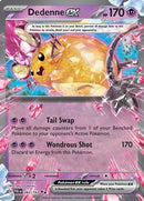 Dedenne ex 093/193  - Holofoil SV02 Paldea Evolved - Double Rare