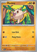 Mankey 106 - Reverse Holofoil SV02 Paldea Evolved