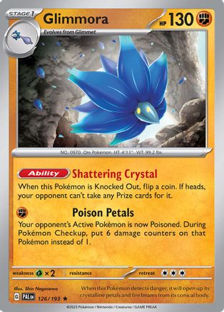 Glimmora 126 - Holofoil SV02 Paldea Evolved