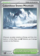 Calamitous Snowy Mountain 174/193  - Reverse Holofoil SV02 Paldea Evolved - Uncommon