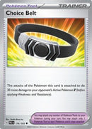 Choice Belt 176 - Reverse Holofoil SV02 Paldea Evolved
