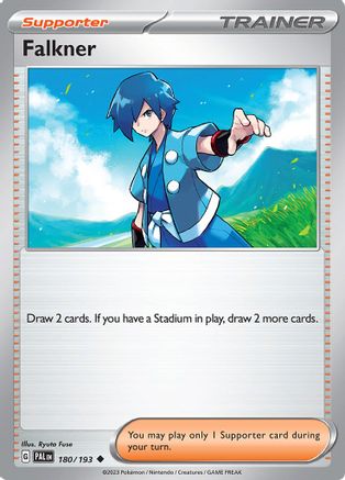 Falkner 180/193  SV02 Paldea Evolved