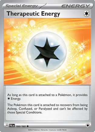 Therapeutic Energy 193/193  SV02 Paldea Evolved