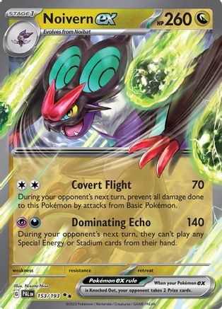 Noivern ex 153 - Holofoil SV02 Paldea Evolved