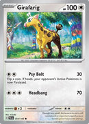 Girafarig 154 - Reverse Holofoil SV02 Paldea Evolved