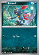 Sneasel 133 - Reverse Holofoil SV02 Paldea Evolved