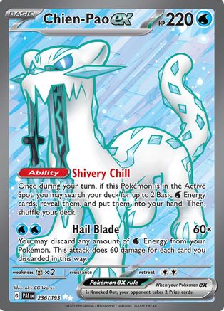 Chien-Pao 236/193  - Holofoil SV02 Paldea Evolved - Ultra Rare