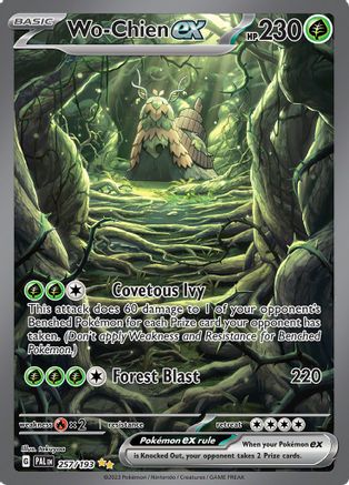 Wo-Chien 257/193 - Holofoil SV02 Paldea Evolved - Special Illustration Rare