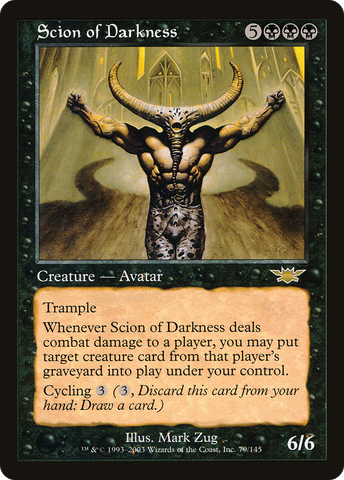 Scion of Darkness (LGN-079)  Foil - Legions