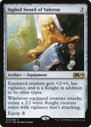 Sigiled Sword of Valeron (M19-244)  Foil - Core Set 2019