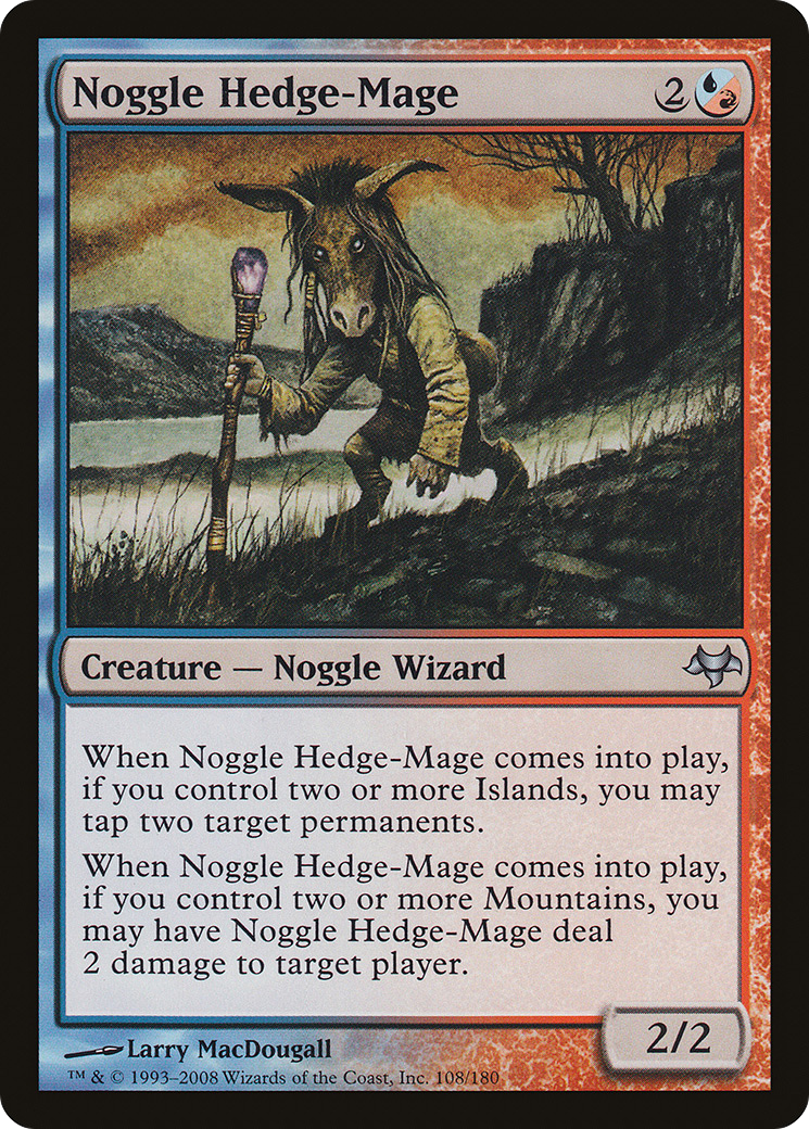 Noggle Hedge-Mage (EVE-108)  - Eventide