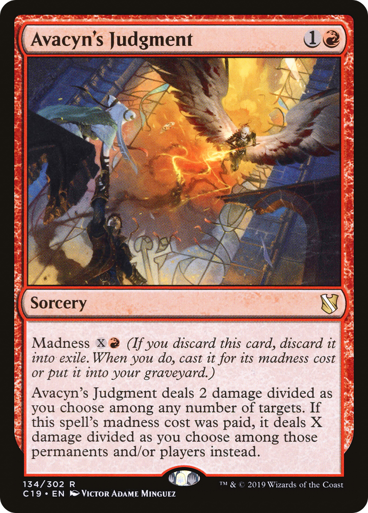 Avacyn's Judgment (C19-134)  - Commander 2019