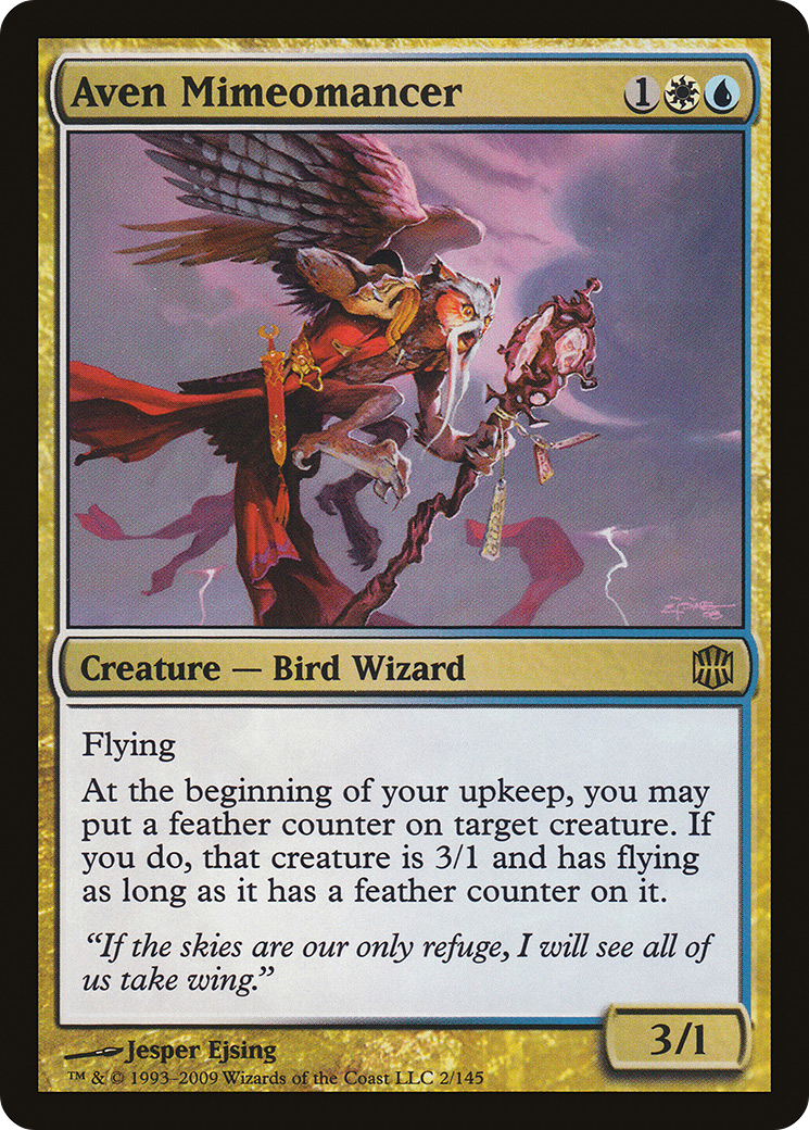 Aven Mimeomancer (ARB-002)  - Alara Reborn