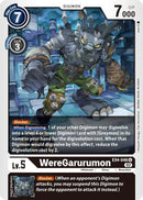 WereGarurumon (EX4-046) - Alternative Being Booster