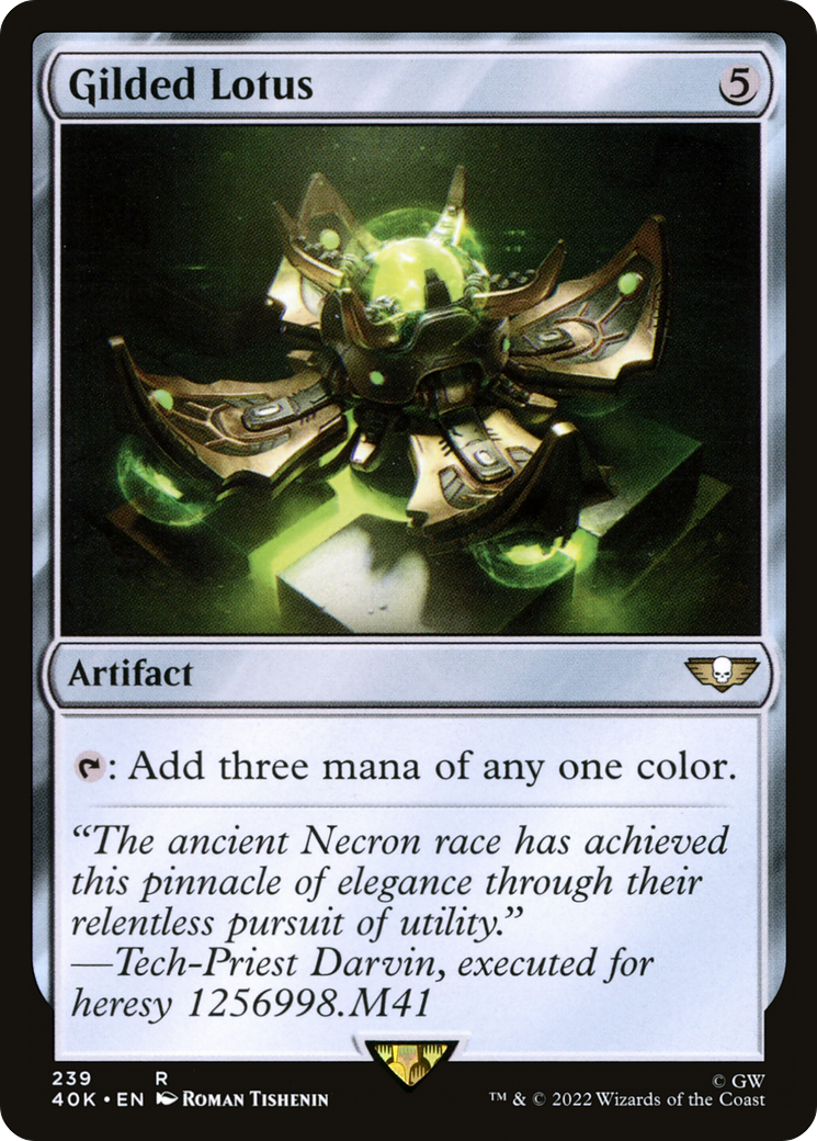 Gilded Lotus (40K-239)  - Warhammer 40,000 Commander