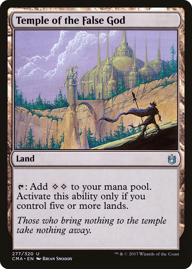 Temple of the False God (CMA-277)  - Commander Anthology