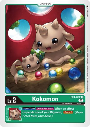 Kokomon (EX4-002) - Alternative Being Booster
