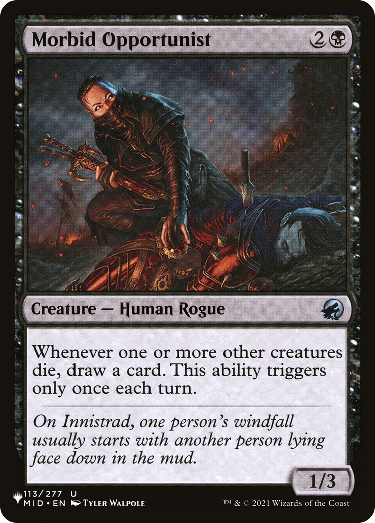 Morbid Opportunist (LIST-MID-113)  - The List