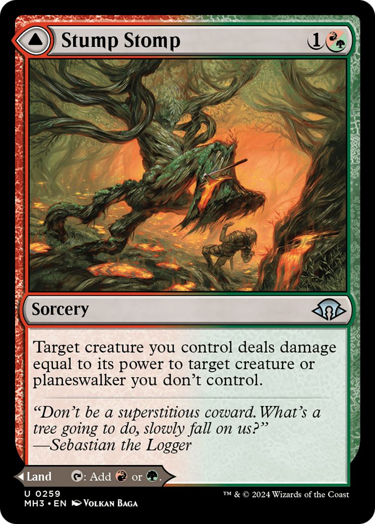 Stump Stomp (MH3-259)  - Modern Horizons 3