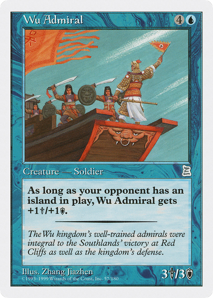Wu Admiral (PTK-057)  - Portal Three Kingdoms