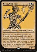 Neera, Wild Mage (Showcase) (CLB-434)  Foil - Commander Legends: Battle for Baldur's Gate: (Showcase)