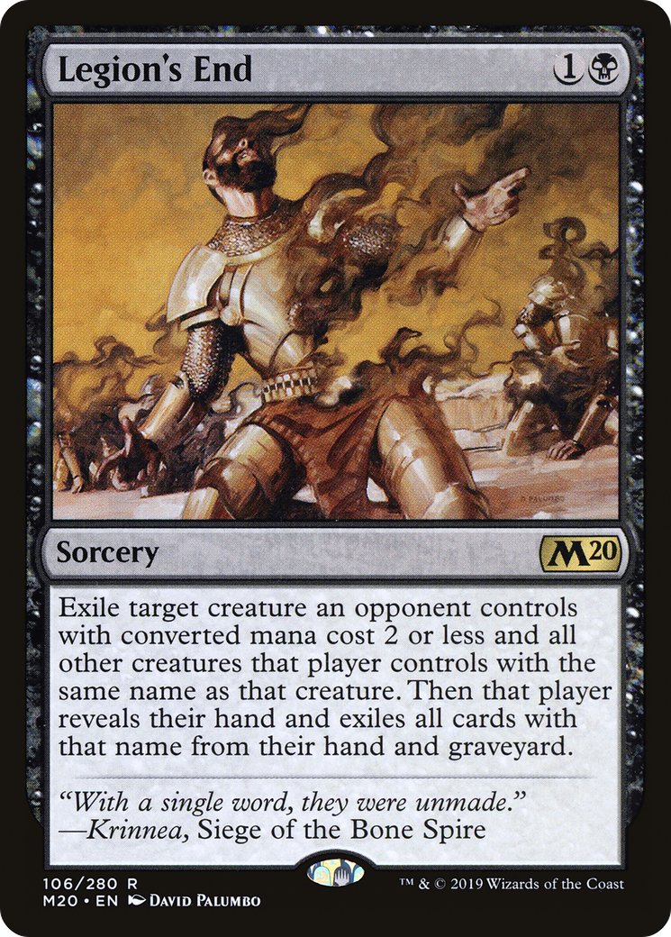 Legion's End (M20-106)  - Core Set 2020