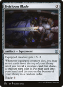 Heirloom Blade (ZNC-113)  - Zendikar Rising Commander