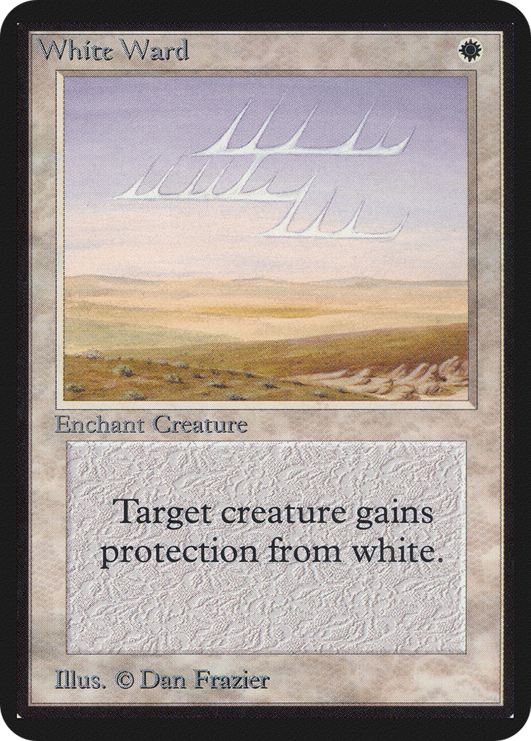 White Ward (LEA-)  - Limited Edition Alpha