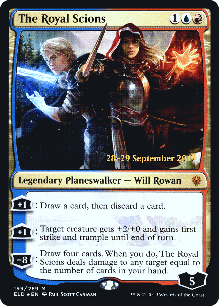 The Royal Scions (PRE-199)  Foil - Throne of Eldraine Promos