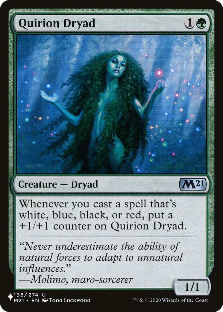 Quirion Dryad (LIST-M21-198)  - The List