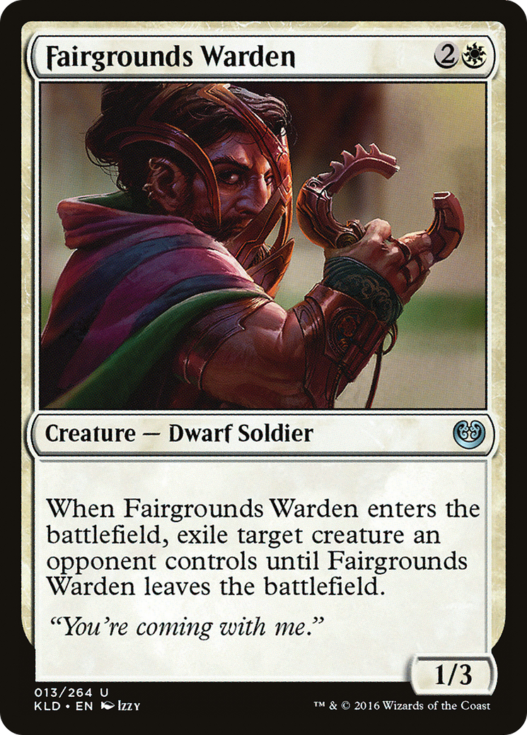 Fairgrounds Warden (KLD-013)  Foil - Kaladesh