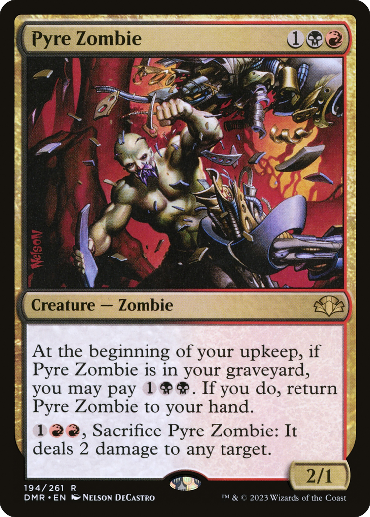 Pyre Zombie (DMR-194)  - Dominaria Remastered