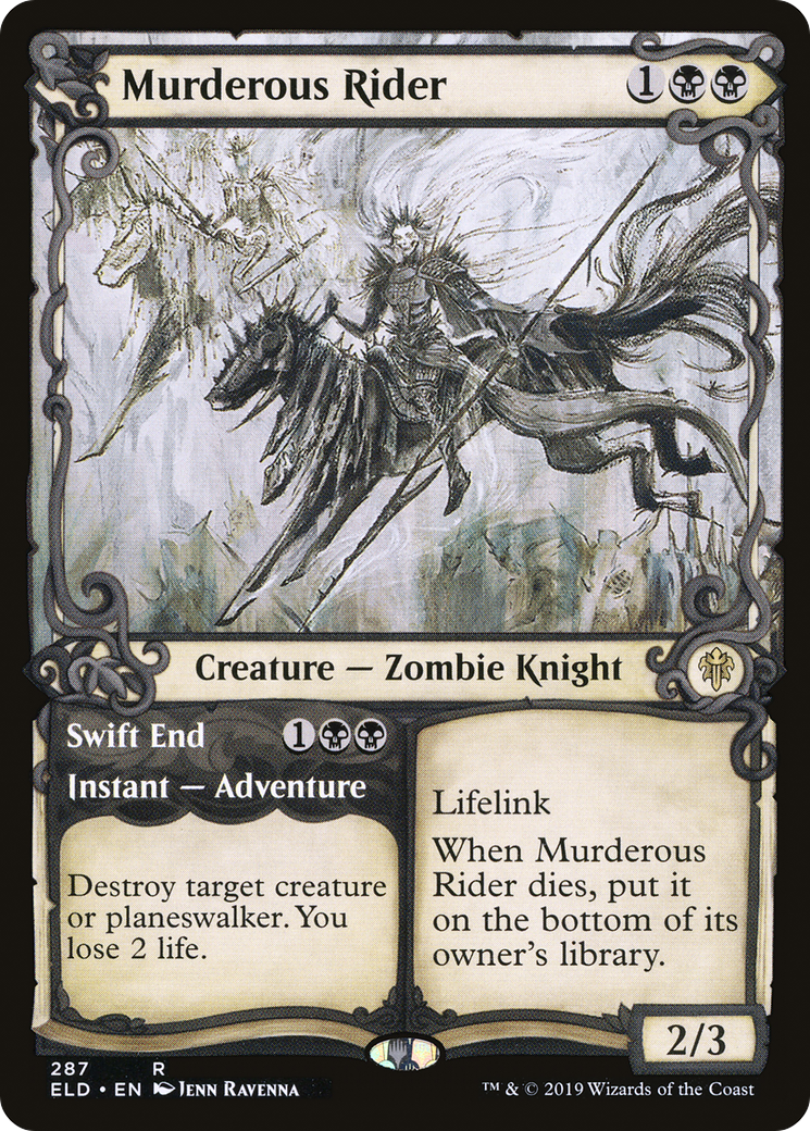 Murderous Rider (Showcase) (ELD-287)  Foil - Throne of Eldraine: (Showcase)