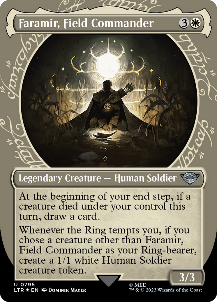 Faramir, Field Commander (Showcase) (Surge Foil) (LTR-795)  Foil - The Lord of the Rings: Tales of Middle-earth: (Showcase) (Borderless)
