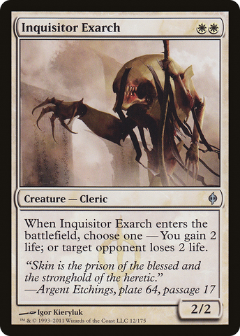 Inquisitor Exarch (NPH-012)  Foil - New Phyrexia