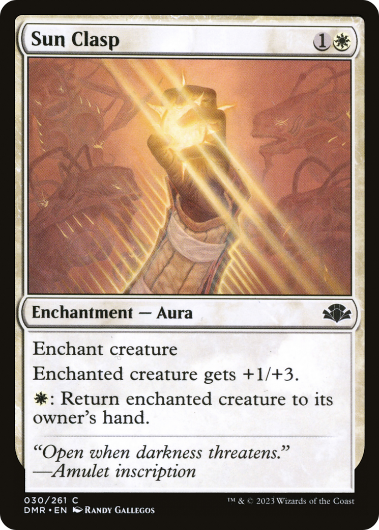 Sun Clasp (DMR-030)  - Dominaria Remastered