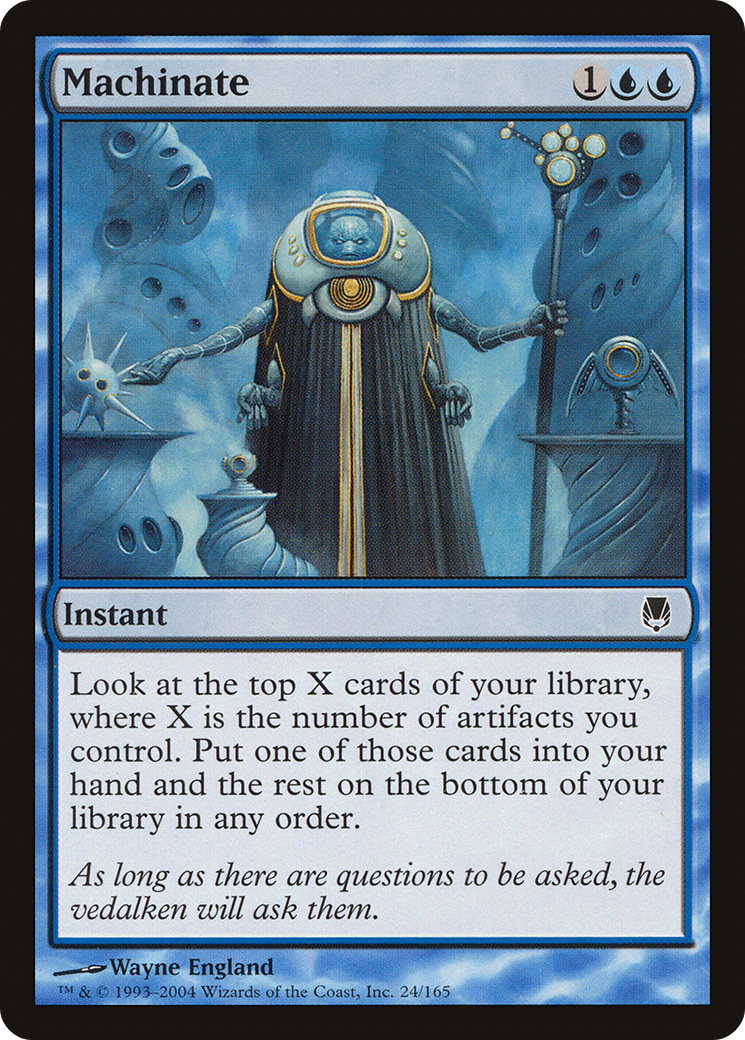 Machinate (DST-024)  Foil - Darksteel