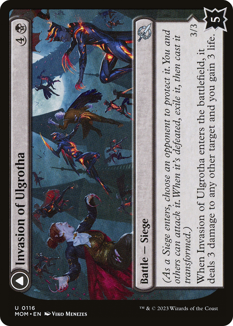 Invasion of Ulgrotha (MOM-116)  Foil - March of the Machine